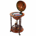 13" Diameter Globe w/ 208 Piece Poker Set